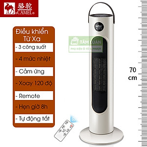 Máy sưởi ấm phòng ngủ, quạt sưởi gốm cho phòng 25m2, máy sưởi mini nóng nhanh an toàn cho trẻ em - Hàng chính hãng