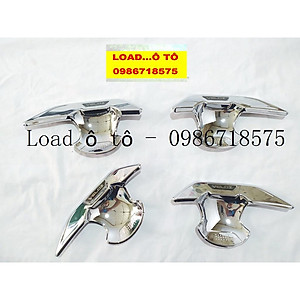 Ốp Hõm Cửa Xe Toyota Veloz 2022-23 Mẫu Nhựa ABS Mạ Crom Sáng Bóng