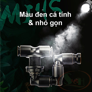Béc phun sương Mius bán cạn 1, 2, 4 đầu cấp ẩm bể terrarium tiểu cảnh sân vườn
