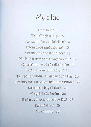 Sách Lâu Đài Khoa Học Của Em: Tại Sao Bướm Vua Lại Di Cư?