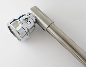 Đầu Vòi Tăng Áp 1 Chế Độ Chảy Mạ Chrome Eurolife EL-TA03 (Trắng Bạc)