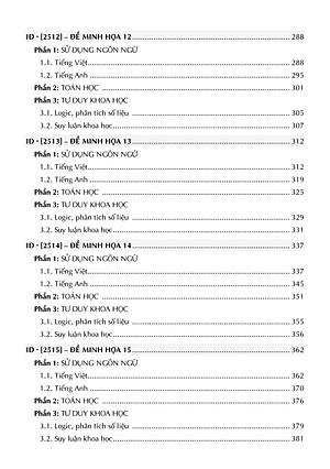 Sách - V-ACT - 25 Đề Luyện Thi Đánh Giá Năng Lực Theo Cấu Trúc Đề Của Đại Học Quốc Gia TP. Hồ Chí Minh