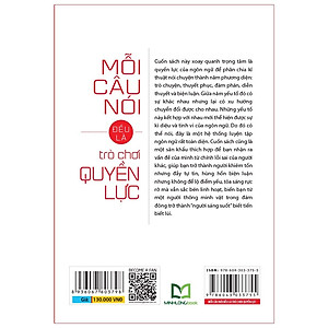 Sách: Mỗi Câu Nói Đều Là Trò Chơi Quyền Lực