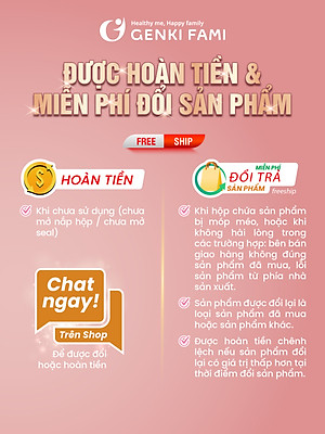 Viên Uống Trắng Da, Ngăn Ngừa Sạm Nám Từ Thiên Nhiên Shiro Hada Genki Fami Nhật Bản