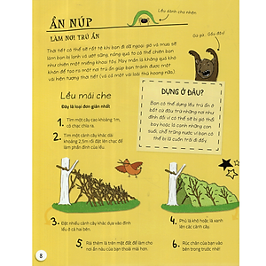 Sách Khám Phá Thiên Nhiên Hoang Dã - Tớ Là Người Sống Sót