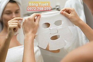 Mặt nạ giấy khô , mặt nạ lột mụn , mặt nạ dưỡng da , mặt nạ tẩy tế bào chết cho da (10 cái )