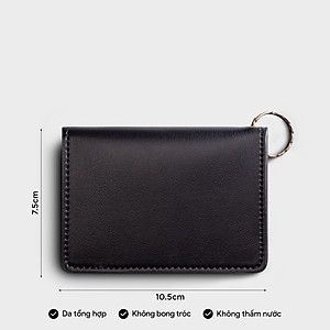 Ví Lata ( Thời trang nữ tiện lợi - Ví móc khóa da Luxdeli MK6 )