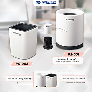 Ống cắm bút Thiên Long - Đa dụng tiện lợi Thiết kế trẻ trung