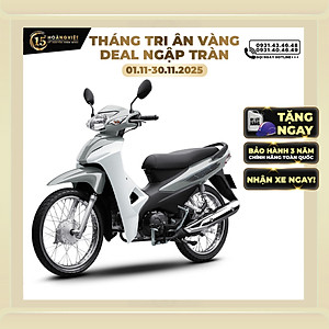 Xe Máy Honda Wave Alpha 2025 - Phiên Bản Cổ Điển