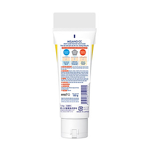 Sữa rửa mặt dưỡng trắng Melano CC Deep Clear Enzyme Face Wash 130g