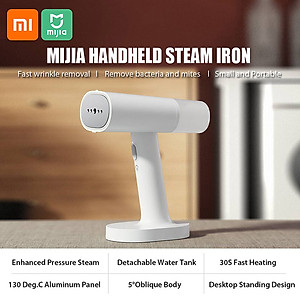 Bàn ủi hơi nước cầm tay Xiaomi Mijia Máy sưởi hơi nước Bàn ủi điện Máy ủi quần áo cầm tay Máy ủi cầm tay