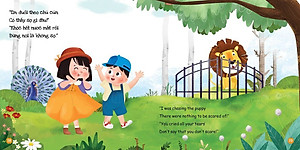 Sách Bộ Kỹ Năng Trong Sinh Hoạt I - Đi Chơi Nhớ Cẩn Thận - Careful While Playing (Song Ngữ Việt - Anh)