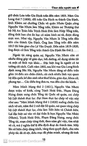 Sách Theo Dấu Người Xưa