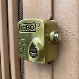 Ổ khóa chụp bát cửa ZORO chống cắt toàn diện phiên bản mới - chống gỉ kháng nước - chìa xe hơi