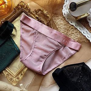Quần Lót Nữ Nhũ Cao Cấp Pink Play PPW017 | Sparkle & Ôm Sát