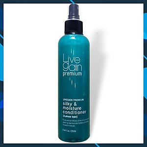 Xịt dưỡng tóc (xả khô) siêu mượt Livegain Premium Silky & Moisture Conditioner 250ml