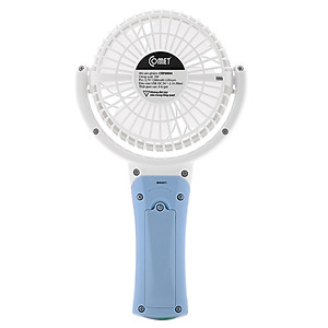 Quạt Sạc Tích Điện Mini Gấp Gọn Cầm Tay Comet CRF0904 3W Pin lithium-ion 3.7V 1200mAh Nhỏ Gọn Sạc USB Tiện Lợi