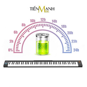 Đàn Piano Điện Konix PJ88Z - 88 Phím cảm ứng lực Midi Keyboard Controllers PJ88 Hàng Chính Hãng - Kèm Móng Gẩy DreamMaker