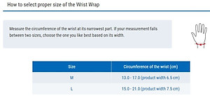 ZAMST Wrist Wrap Đai hỗ trợ/ bảo vệ cổ tay