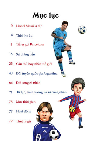 Cầu Thủ Bóng Đá - Lionel Messi