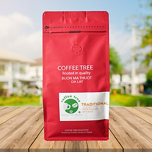 Cà phê bột Robusta nguyên chất 100% 500gr  - Coffee Tree thơm ngon, đậm đà
