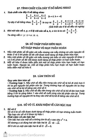 Sách 500 Bài Toán Chọn Lọc Đại Số Lớp 7