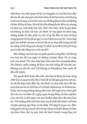 Sách Y học & Sức khoẻ. Thực phẩm cho Trí tuệ Thiên tài - Để thông minh hơn, hạnh phúc hơn, năng suất hơn