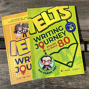 Sách IELTS Writing Journey: Elevate To Band 8.0