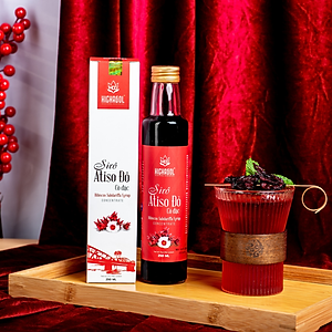 Siro Atiso đỏ Cô đặc Hichagol giúp thanh nhiệt, mát gan, đẹp da, không chất bảo quản Chai 250ml