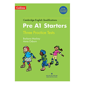 Collins - Pre A1 Starters - Three Practice Tests - Kèm 1 MP3 (Format 2018)