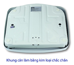 Cân Sức Khoẻ Cơ Học LAICA PS2018B - ITALY - 130 Kg - Mặt Cân Phủ PVC Chống Trơn Trượt  