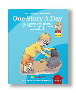 One Story A Day - Sách song ngữ cho bé, 12 cuốn truyện - 365 câu chuyện phát triển trí tuệ và nuôi dưỡng tâm hồn - Tặng kèm file nghe & note từng vựng