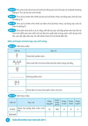Sách - Toán Bồi Dưỡng Học Sinh Giỏi Lớp 5 - Biên Soạn Theo Chương Trình GDPT Mới - ndbooks