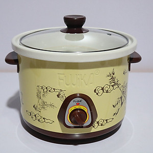 Nồi Kho Cá Fujika FJ-KC25 (2.5L) - Màu Nâu - Hàng chính hãng