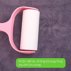 Khăn lau xe ô tô đa năng microfiber xám không để lại bụi vải, không để lại vệt nước, khổ to, không phai màu TÂM LUÂN Chổi lau tẩm dầu - Hàng chính hãng