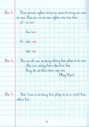 Sách Vở Ô Li Bài Tập Thực Hành Tiếng Việt 5 (Quyển 1)