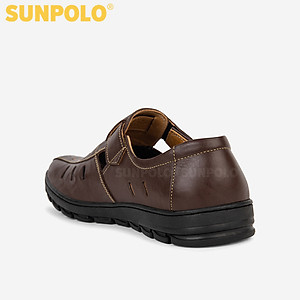 Giày Rọ Nam Da Bò SUNPOLO STA680 (Đen, Nâu)