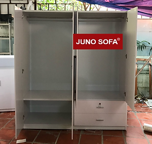 Tủ quần áo nhựa Đài Loan cao cấp - VTN - 4 cánh dài 1m65 cao 1m85