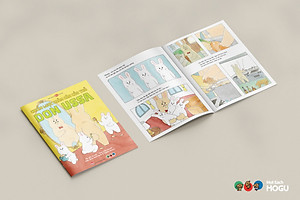 Truyện Ehon bé 3-4-5 tuổi - Chiến lược giảm cân của thỏ Don Ussa