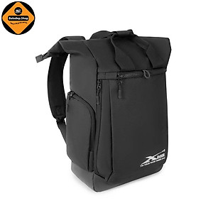 Balo Du Lịch Xbags Secret Xb 1201 Màu Đen, Thiết Kế Nắp Cuộn Tăng Không Gian Linh Hoạt,  Chống Thấm, Cá Tính, Đựng Được Laptop 17 Inch!