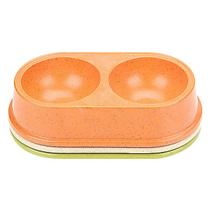 Bát Ăn Đôi Cho Chó Mèo Bobo - Màu Ngẫu Nhiên