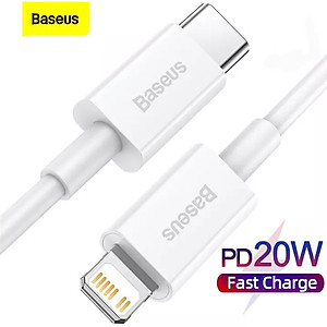  Cáp Sạc Baseus Sạc Nhanh Superior Series Đầu Type-C Sang iP PD 20W- Hàng chính hãng.