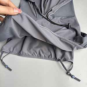 Mũ Trùm Đầu Chống Nắng Kèm Khẩu Trang Nam Nữ - Nón Che Nắng Chống Tia UV Có Dây Rút