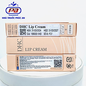 Son dưỡng môi DHC Lip Cream dưỡng ẩm, làm mềm môi 1,5g