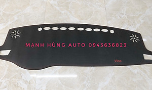 Thảm da Taplo vân carbon Cao cấp dành cho xe Toyota Vios 2019-2020-2021