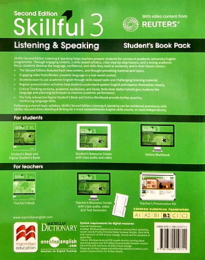 Skillful Second Edition Level 3 Listening & Speaking Student's Book + Digital Student's Book Pack