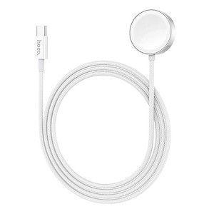 Dock sạc nhanh khung nhôm Hoco CW59 dành cho Apple watch/ Samsung Galaxy Watch cổng type C, Dây Bọc Dù_ Hàng Chính Hãng