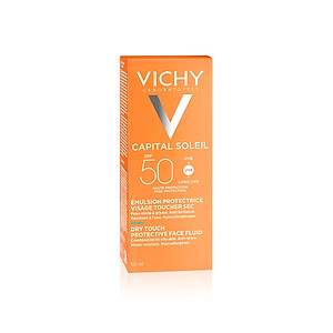 Kem chống nắng SPF 50 UVA+UVB Vichy Capital Soleil Mattifying Dry Touch Face Fluid 50ml