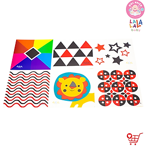 Bộ Thẻ Zigzag Lalala Baby Kích Thích Thị Giác Trí Não Cho Trẻ Sơ Sinh (0-12 Tháng)