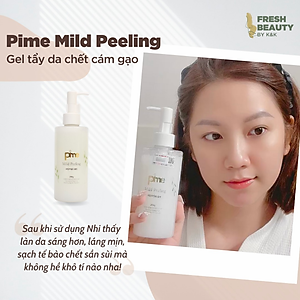 Gel tẩy tế da chết Pime Mild Peeling chứa dưỡng ẩm, sạch sâu, làm sáng, hỗ trợ giảm mụn 200g